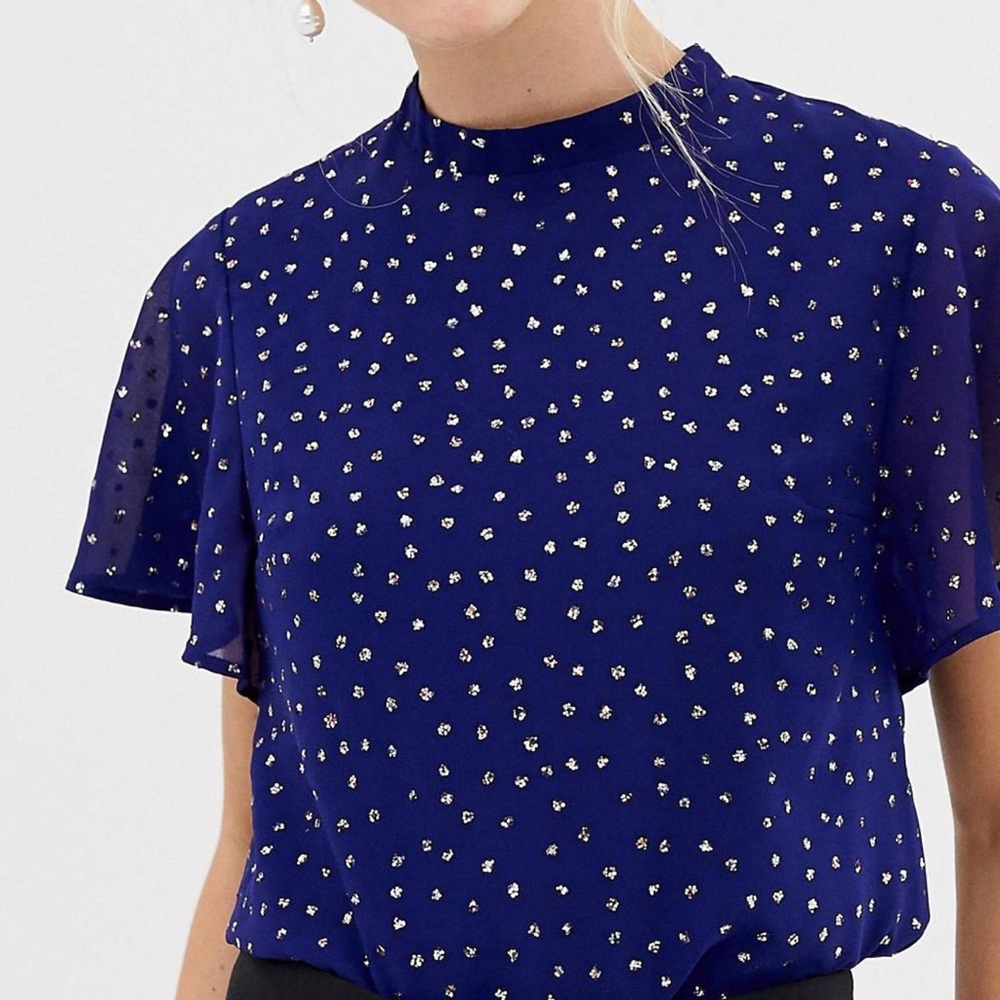 Glitter Spots Angel Sleeves!